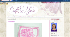 Desktop Screenshot of craftemarie.blogspot.com