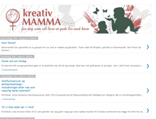 Tablet Screenshot of kreativmamma.blogspot.com