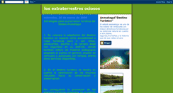 Desktop Screenshot of losextraterrestresociosos.blogspot.com