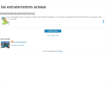 Tablet Screenshot of losextraterrestresociosos.blogspot.com