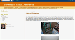 Desktop Screenshot of benefitbill.blogspot.com