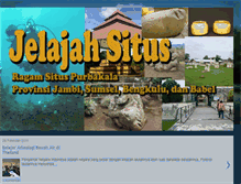 Tablet Screenshot of jelajahsitus.blogspot.com