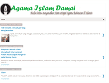 Tablet Screenshot of ajaran-islam.blogspot.com