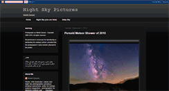 Desktop Screenshot of nightsky-zxmh.blogspot.com