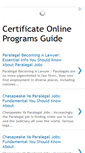 Mobile Screenshot of certificate--online--programs.blogspot.com