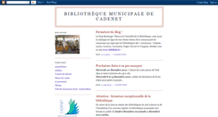 Desktop Screenshot of bibliotheque-cadenet.blogspot.com