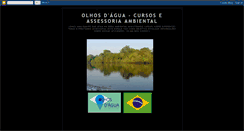 Desktop Screenshot of equipeolhosdagua.blogspot.com