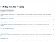 Tablet Screenshot of best-self-help-blog.blogspot.com