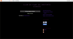 Desktop Screenshot of clubdefansdeinstintocomico.blogspot.com