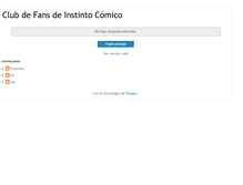 Tablet Screenshot of clubdefansdeinstintocomico.blogspot.com