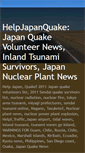 Mobile Screenshot of helpjapanquake.blogspot.com