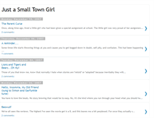 Tablet Screenshot of justasmalltowngirl2.blogspot.com