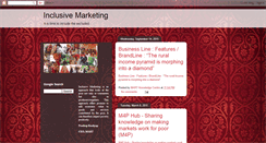 Desktop Screenshot of inclusivemarketing.blogspot.com