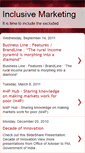 Mobile Screenshot of inclusivemarketing.blogspot.com