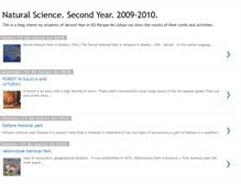 Tablet Screenshot of naturalsciencesecondyear.blogspot.com