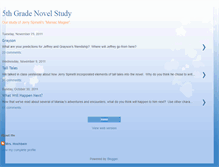 Tablet Screenshot of mrshochbeinnovelstudy.blogspot.com