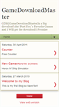 Mobile Screenshot of gamedownloadmaster.blogspot.com