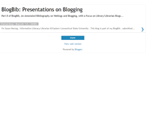 Tablet Screenshot of blog-bib-presentations.blogspot.com