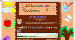 Desktop Screenshot of libretasdecolores.blogspot.com
