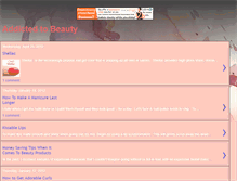 Tablet Screenshot of confessionsofabeautyaddict.blogspot.com