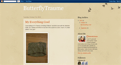 Desktop Screenshot of butterflytraume.blogspot.com