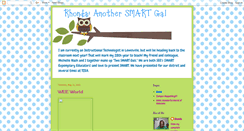 Desktop Screenshot of anothersmartgal.blogspot.com