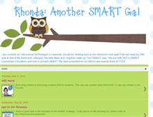 Tablet Screenshot of anothersmartgal.blogspot.com