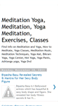 Mobile Screenshot of meditation-yoga.blogspot.com