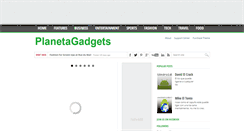 Desktop Screenshot of planetagadgets.blogspot.com