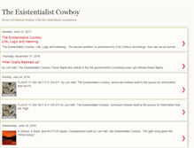 Tablet Screenshot of existentialistcowboy.blogspot.com