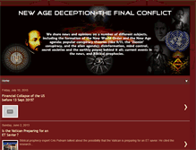 Tablet Screenshot of newagedeception.blogspot.com