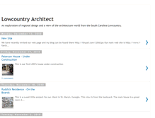 Tablet Screenshot of lowcountryarchitect.blogspot.com