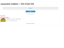 Tablet Screenshot of cassandramadsen.blogspot.com
