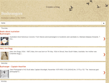 Tablet Screenshot of bushrangersau.blogspot.com