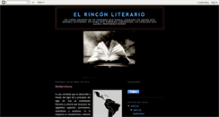 Desktop Screenshot of elrinconliterario-dona.blogspot.com