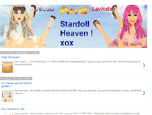 Tablet Screenshot of 44stardollheaven44.blogspot.com