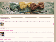 Tablet Screenshot of chasingthefrill.blogspot.com