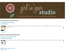 Tablet Screenshot of girlingearstudio.blogspot.com