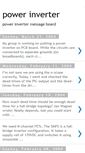 Mobile Screenshot of powerinvertergroup.blogspot.com