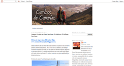 Desktop Screenshot of caminosdecanarias.blogspot.com