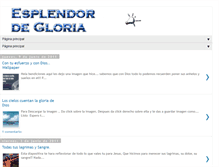 Tablet Screenshot of esplendordegloria.blogspot.com