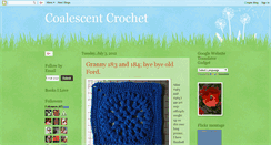 Desktop Screenshot of coalescentcrochet.blogspot.com