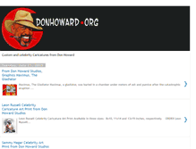 Tablet Screenshot of donhowardcaricatures.blogspot.com