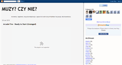 Desktop Screenshot of muzy-czy-nie.blogspot.com