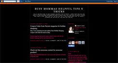 Desktop Screenshot of busymommashelpfultipstricks.blogspot.com