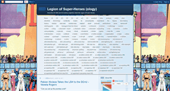 Desktop Screenshot of legionofsuperheroesology.blogspot.com