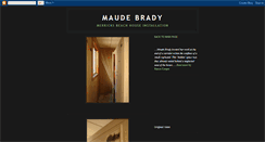 Desktop Screenshot of maudebrady-merricksbeach.blogspot.com