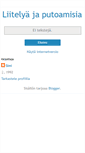 Mobile Screenshot of liitelyajaputoamisia.blogspot.com