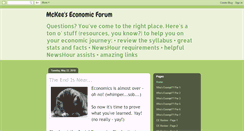 Desktop Screenshot of mckeesecon.blogspot.com