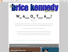 Tablet Screenshot of bricekennedy.blogspot.com